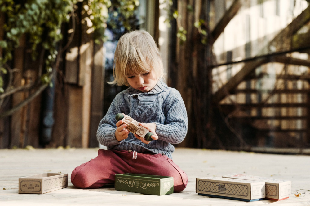 Natural Colored Twist The Blocks Magic Forest  At Play