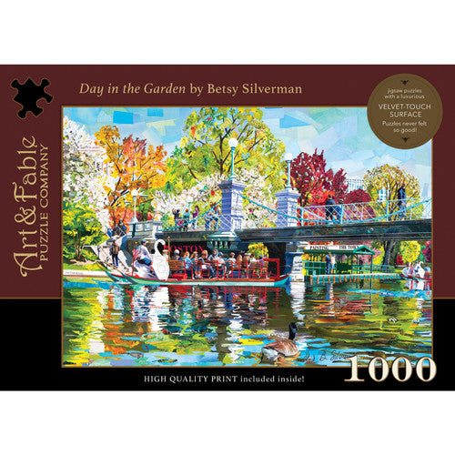 Day In The Garden 1000 Piece Puzzle By Art & Fable