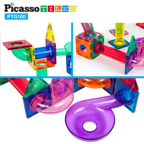 Marble Run 100 Piece Magnetic Building Block Kit