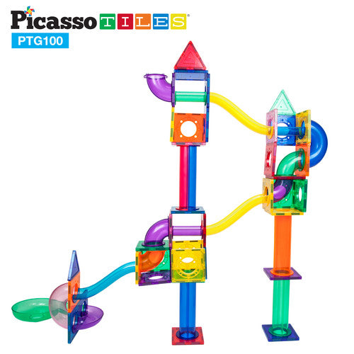 Marble Run 100 Piece Magnetic Building Block Kit