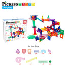 Marble Run 100 Piece Magnetic Building Block Kit By Picasso Tiles Contents