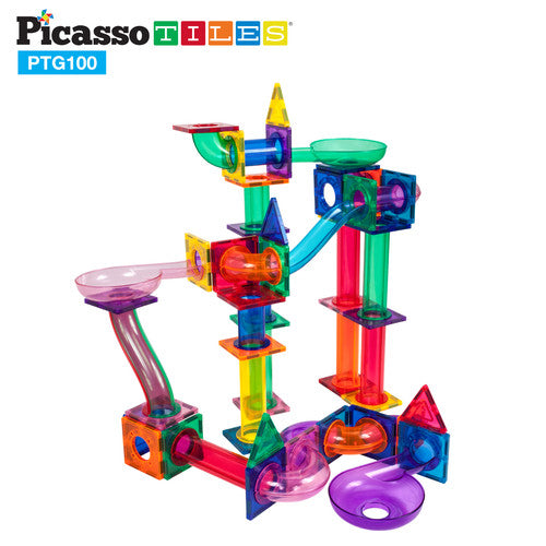 Marble Run 100 Piece Magnetic Building Block Kit
