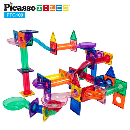 Marble Run 100 Piece Magnetic Building Block Kit