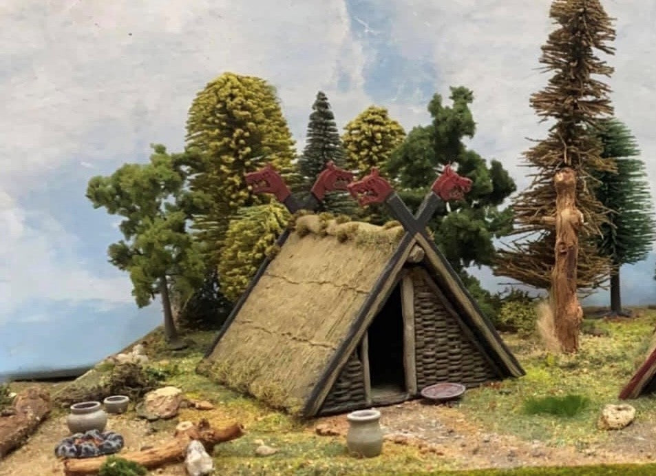 Viking House 28mm Scale Scenery