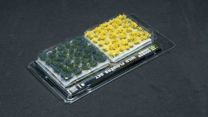 Wild Flowers Tuft Set Blister Packaging