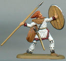 Ancient Dacians 1/72 Scale Model Plastic Figures Painted Javelin Thrower