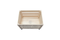 Natural Colored Wooden Storage Crate #1 Top View