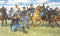 American Civil War Union Cavalry, 1/72 Scale Plastic Figures By Italeri
