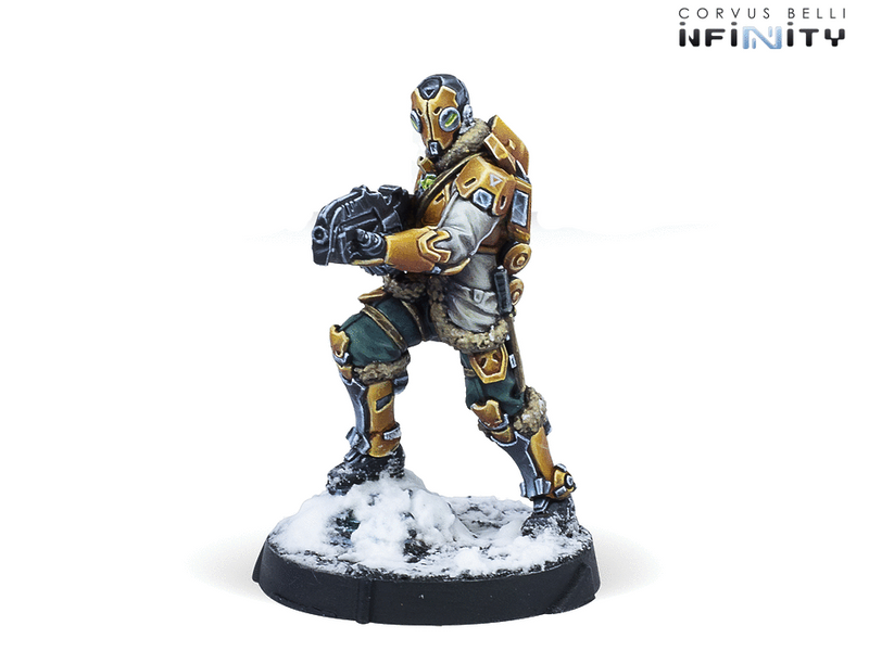 Infinity CodeOne Yu Jing Action Pack Miniature Game Figures Yě Māo w AP Spitfire