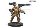 Copy of Infinity CodeOne Yu Jing Booster Pack Beta Miniature Game Figure Yān Huǒ Fto (Missile Launcher)