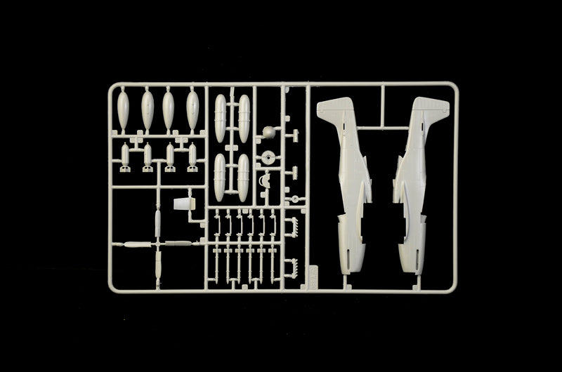 North American F-51D Korean War, 1/72 Scale Plastic Model Kit Frame