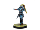 Infinity PanOceania Zulu-Cobra, Special Recon and Intervention Team (Hacker) Miniature Game Figure