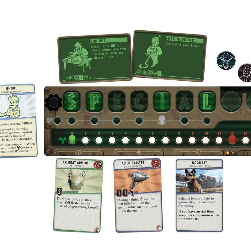 Fallout The Board Game Cards
